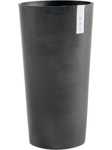 Кашпо Ecopots amsterdam mid high 66 dark grey Кашпо Ecopots amsterdam mid high 66 dark grey