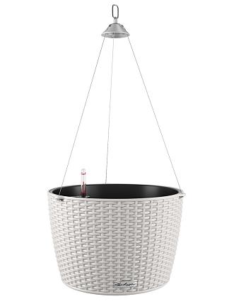 Кашпо Lechuza Nido Cottage (светло-серый)