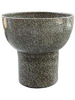 Кашпо Rumba pot reactive sandy brown D50 H50 см