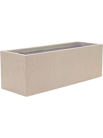 Кашпо Baq raindrop rectangle beige