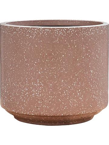 Кашпо Baq terrazzo cylinder mocha Кашпо Baq terrazzo cylinder mocha