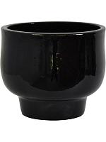 Кашпо Shade pot midnight blue D40 H33 см