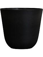 Кашпо Palermo pot black D21 H19 см Кашпо Palermo pot black D21 H19 см