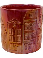 Кашпо Jille pot houses red D7 H8 см