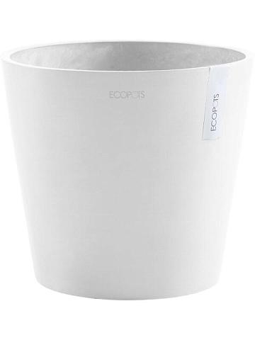 Кашпо Ecopots amsterdam 30 pure white Кашпо Ecopots amsterdam 30 pure white