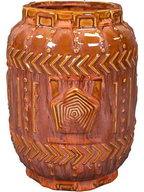 Ваза Aztec pot tall coral Ваза Aztec pot tall coral