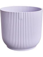Кашпо Vibes fold round mini soft lilac D11 H10.5 см