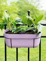 Кашпо Palermo planter lavender L36 W16 H15 см Кашпо Palermo planter lavender L36 W16 H15 см