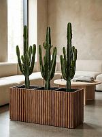 Кашпо Baq radia rectangle natural (с техническим горшком) L107 W38 H50 см