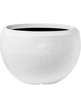 Кашпо Capi arc granite vase ball white Кашпо Capi arc granite vase ball white