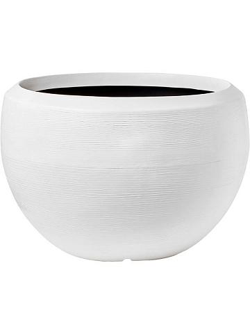 Кашпо Capi arc granite vase ball white Кашпо Capi arc granite vase ball white