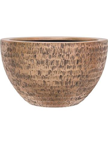 Кашпо Baq opus hammered bowl gold