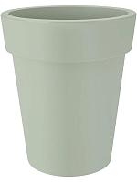 Кашпо Green basics top planter high stone green D35 H41 см