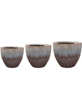 Кашпо Dyon pot purple rain (набор 3 шт) Кашпо Dyon pot purple rain (набор 3 шт)