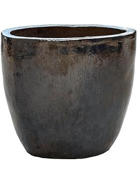 Кашпо Plain couple metal glaze Кашпо Plain couple metal glaze