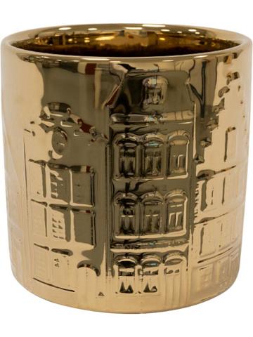 Кашпо Jille pot houses gold Кашпо Jille pot houses gold