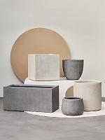 Кашпо Antwerp planter grey brown D50 H35 см