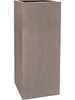 Кашпо Fiberstone bouvy m, taupe L30 W30 H60 см