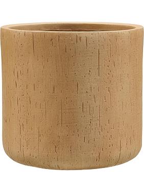 Кашпо Baq raindrop cylinder brown beige