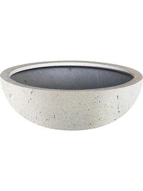 Кашпо Grigio bowl antique white