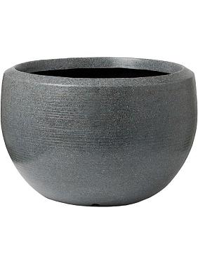 Кашпо Capi arc granite vase ball anthracite Кашпо Capi arc granite vase ball anthracite