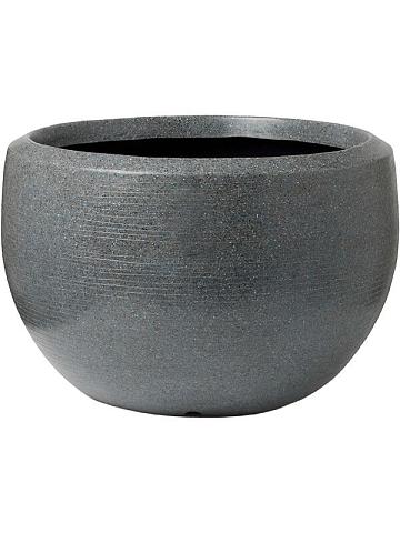 Кашпо Capi arc granite vase ball anthracite Кашпо Capi arc granite vase ball anthracite