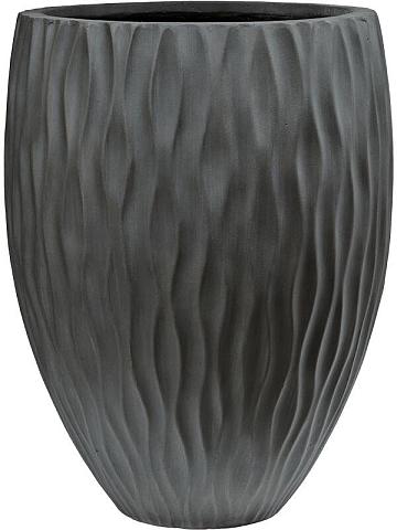 Кашпо Wave bond m, charcoal cement Кашпо Wave bond m, charcoal cement