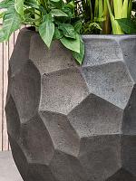 Кашпо Baq polystone nathan james balloon pueter champagne D60 H63 см