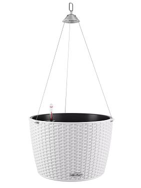 Кашпо подвесное Lechuza Nido Cottage 35 белый