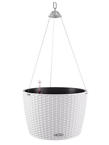 Кашпо подвесное Lechuza Nido Cottage 35 белый