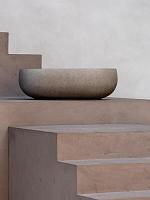 Кашпо Grigio longtail 65 natural concrete L65 W32 H20 см