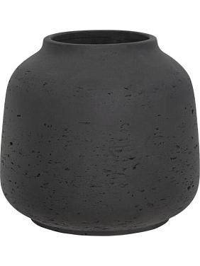 Кашпо Rough jabari l black washed Кашпо Rough jabari l black washed