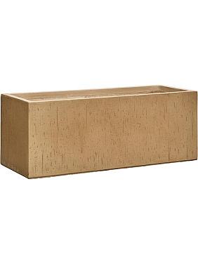 Кашпо Baq raindrop rectangle brown beige