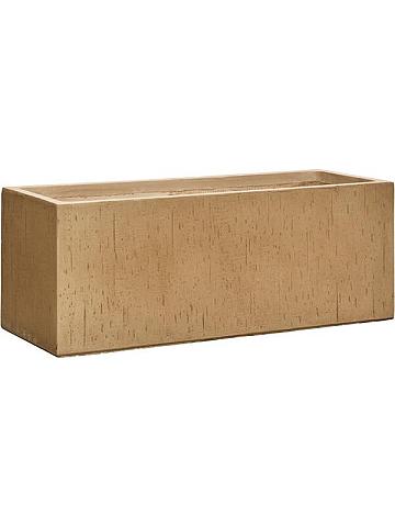 Кашпо Baq raindrop rectangle brown beige