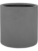 Кашпо Natural puk s grey D15 H15 см
