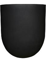 Кашпо Refined jumbo lex l volcano black D114 H125 см