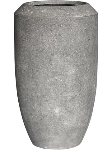 Кашпо Baq polystone coated plain coppa raw grey (с техническим горшком) Кашпо Baq polystone coated plain coppa raw grey (с техническим горшком)