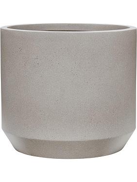 Кашпо Rotunda urban cylinder urban cement grey Кашпо Rotunda urban cylinder urban cement grey
