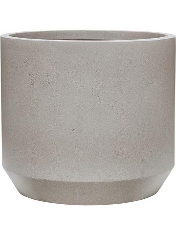 Кашпо Rotunda urban cylinder urban cement grey
