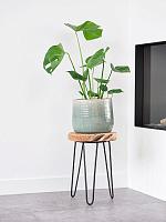 Кашпо Iris pot mint D18 H15 см