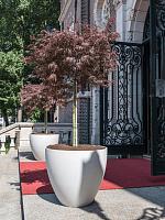 Кашпо Refined jesslyn s natural white D50 H44 см Кашпо Refined jesslyn s natural white D50 H44 см