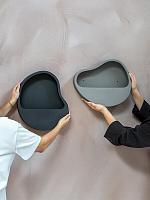 Кашпо настенное Wallhanger organic #1 earth L40 W35 H8 см