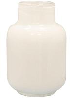 Ваза Jess vase marble white D11 H16 см Ваза Jess vase marble white D11 H16 см