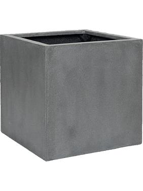 Кашпо Fiberstone block grey xxl Кашпо Fiberstone block grey xxl