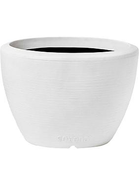 Кашпо Capi arc granite planter ball white Кашпо Capi arc granite planter ball white