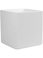 Кашпо Otium quadris white L44 W44 H44 см