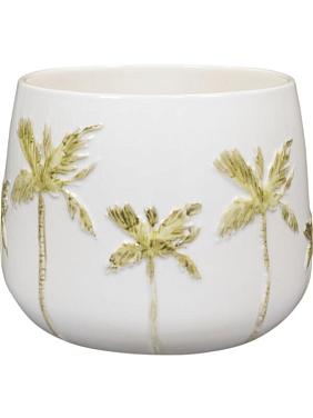 Кашпо Palm pot white Кашпо Palm pot white