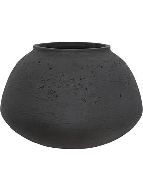Кашпо Rough imara l black washed Кашпо Rough imara l black washed