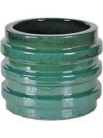 Кашпо Agate pot dark aqua D37 H30 см