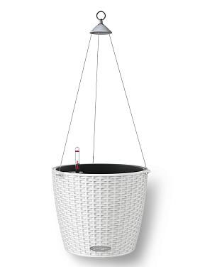 Кашпо подвесное Lechuza Nido Cottage 28 белый